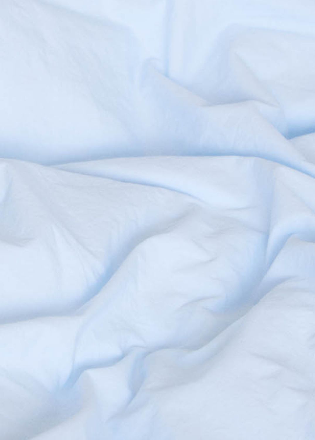 Sekan Studio Cotton Percale Baby/Junior Bed Set - Azul claro