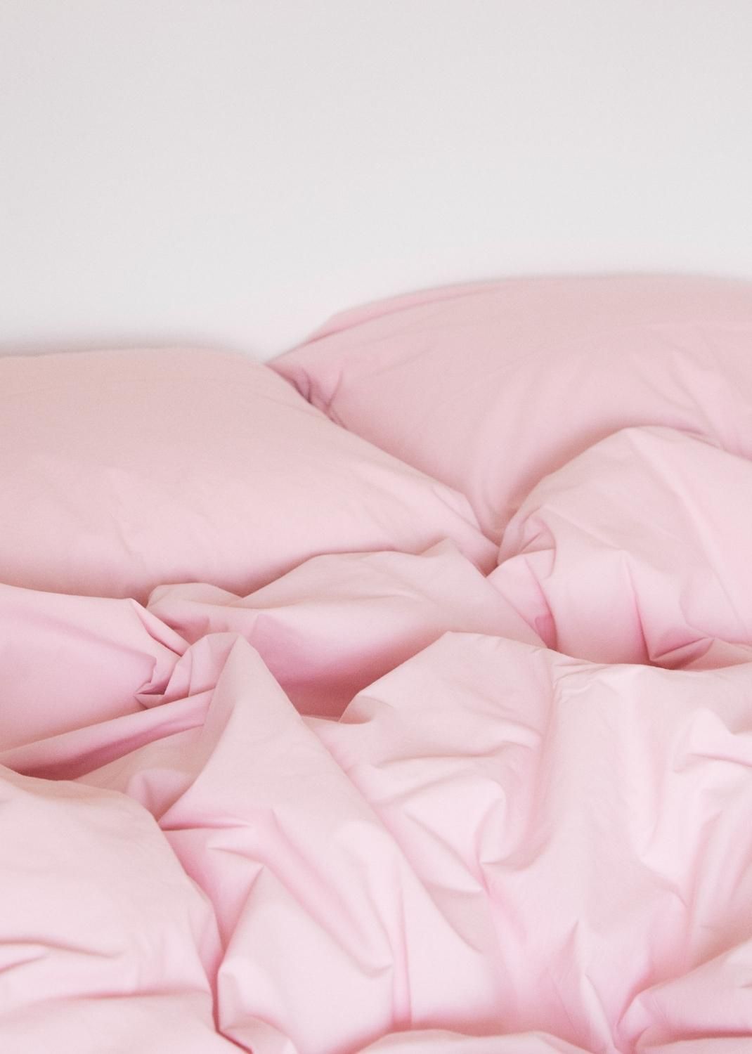 Sekan Studio Cotton Percale Bed Set - rosa