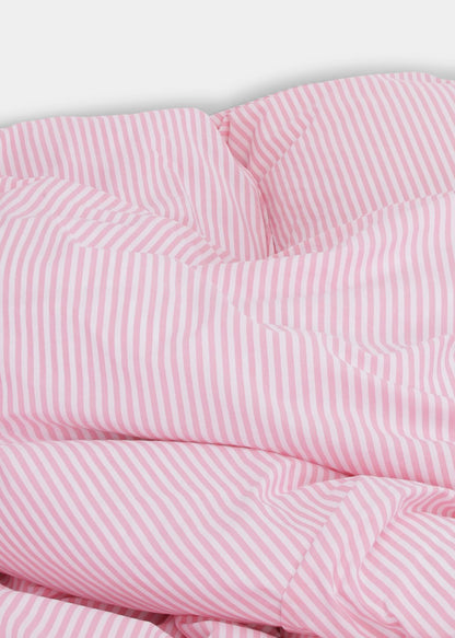 Sekan Studio Blank X Sekan - Conjunto de leitos de algodão - Straping - rosa