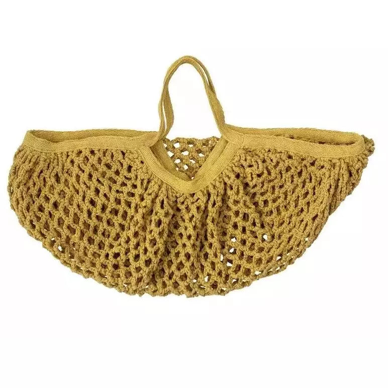 Bloomingville Mini Hugi Bag, amarelo - algodão