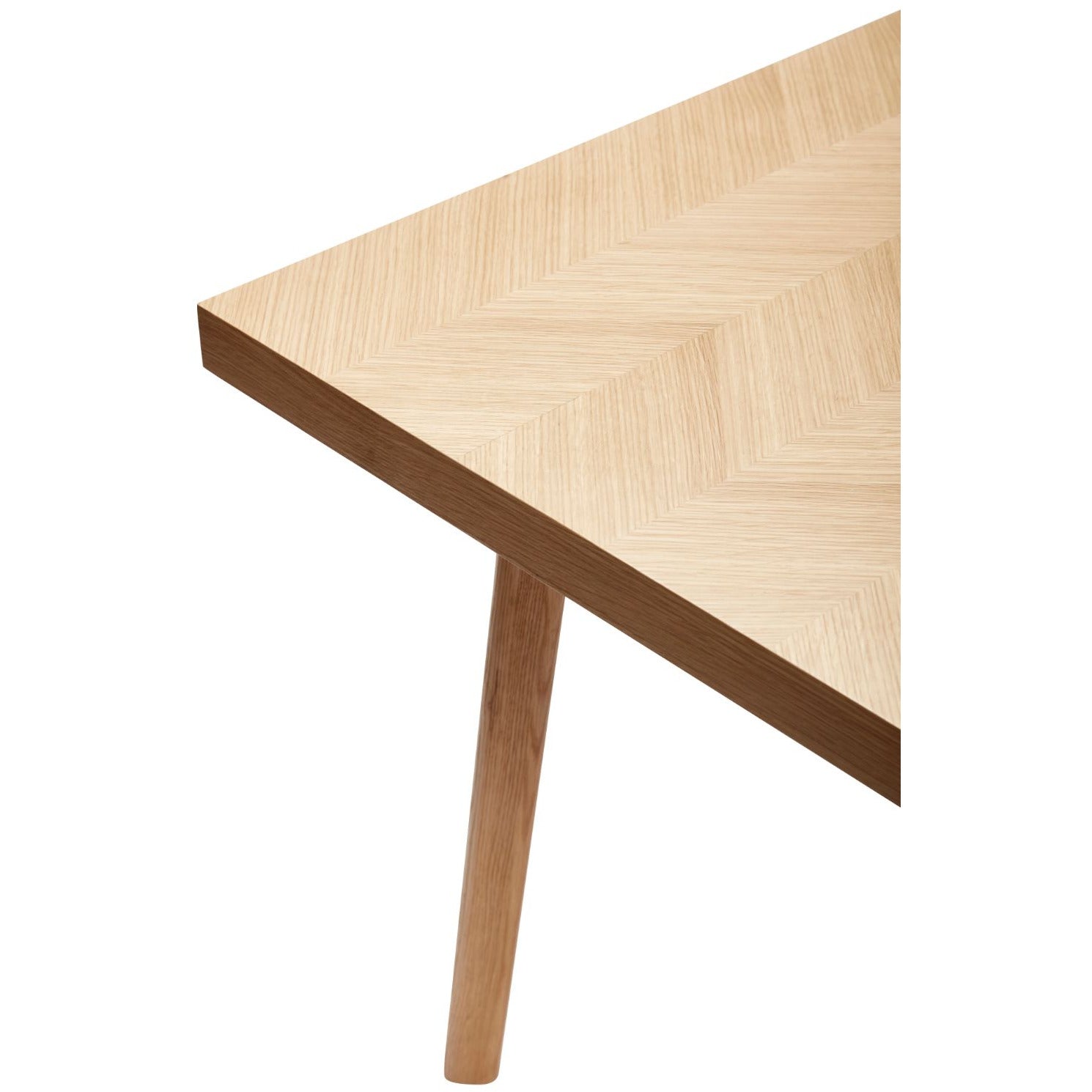 Hübsch - Bord, egetræ, sildeben, FSC, natur - 200x100xh75cm - Hübsch - DesignGaragen.dk