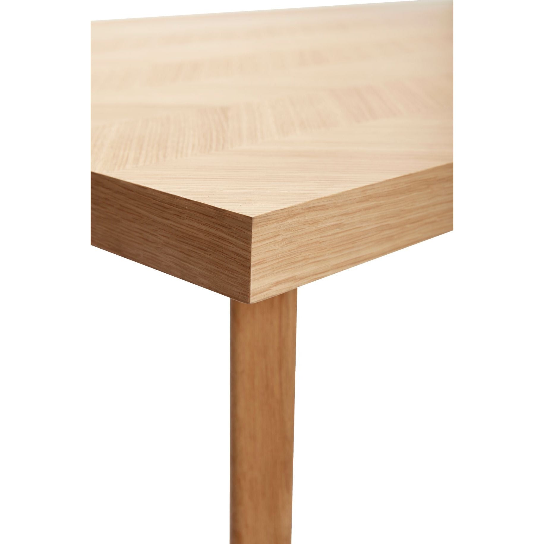Hübsch - Bord, egetræ, sildeben, FSC, natur - 200x100xh75cm - Hübsch - DesignGaragen.dk