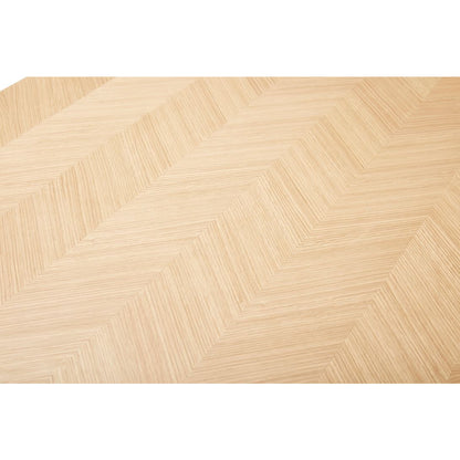 Hübsch - Bord, egetræ, sildeben, FSC, natur - 200x100xh75cm - Hübsch - DesignGaragen.dk