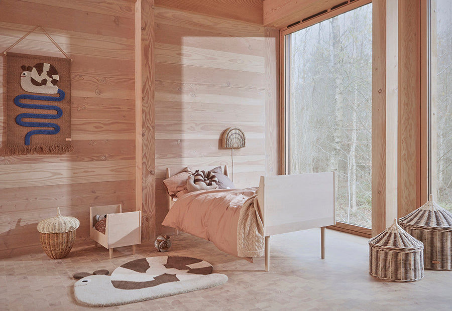 Oyoy Mini Lana Baby Blain - Off White / Melange