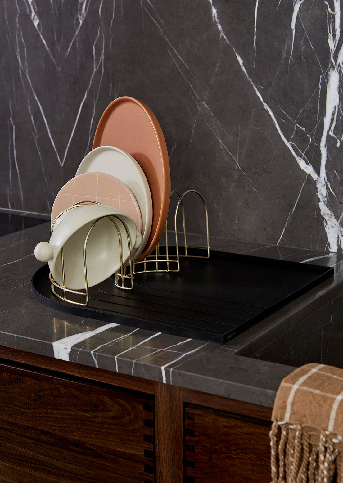 Oyoy Living Willing Rack - Brass