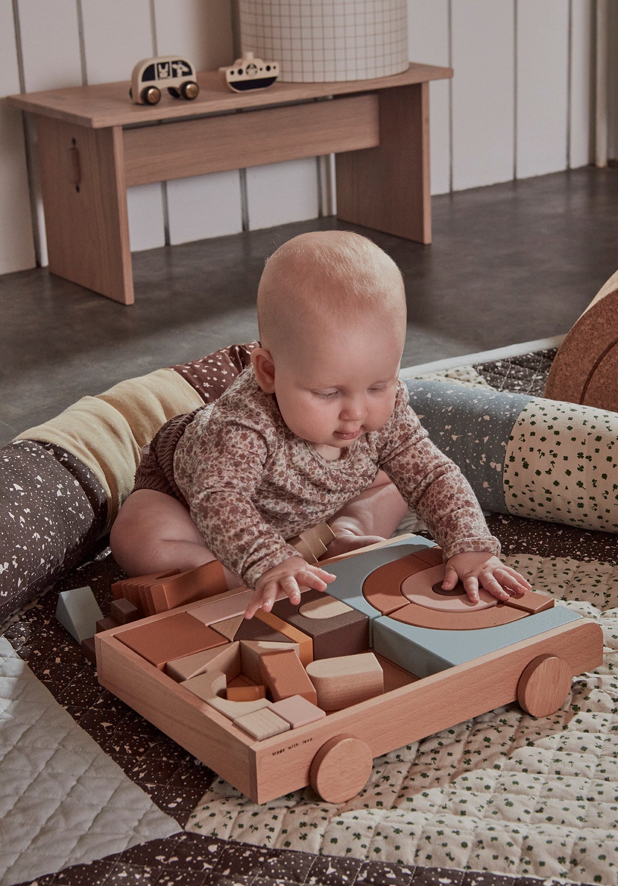 Oyoy Mini Rug Aya acolchoado