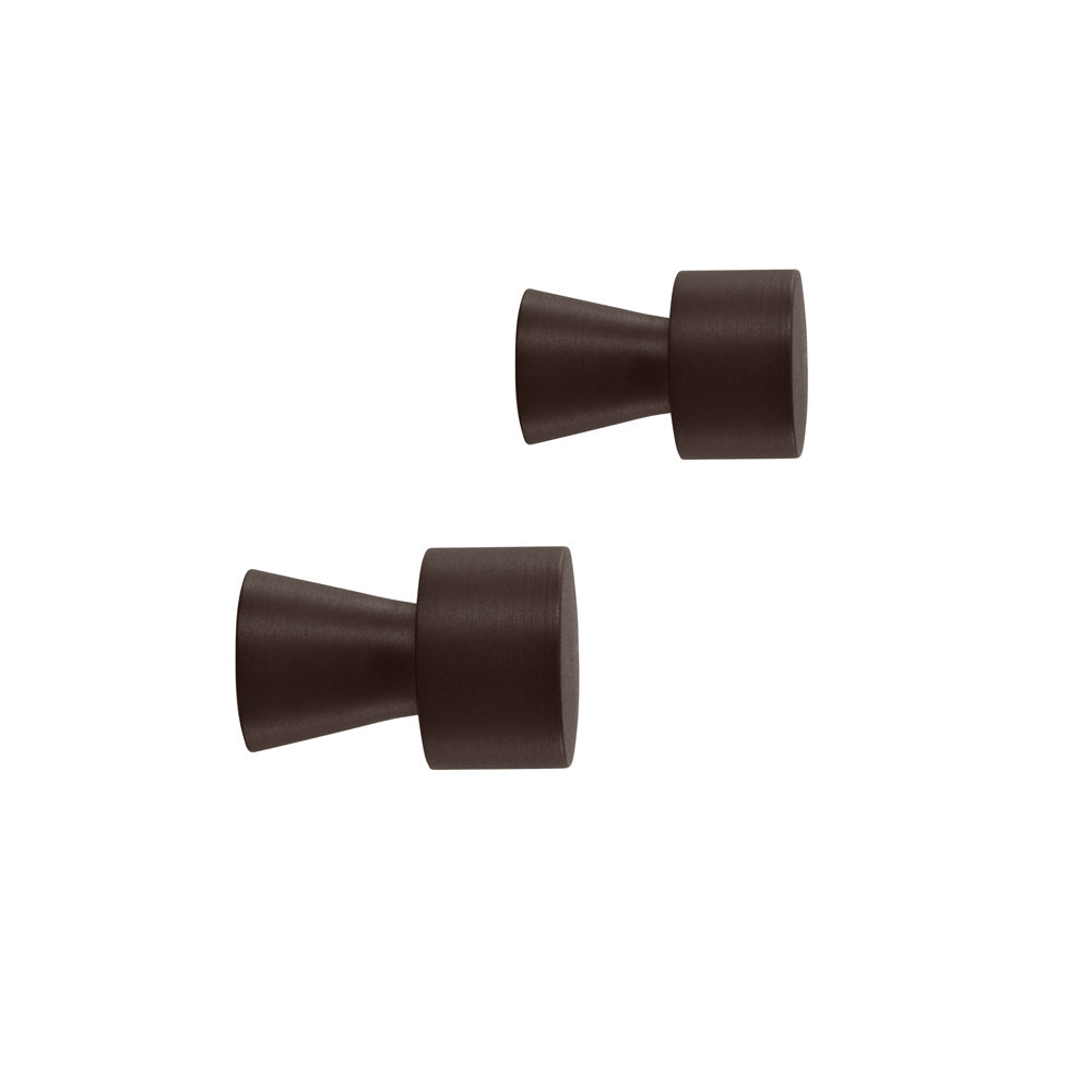 OYOY LIVING Pin Knage / Greb - Pakke med 2 - Brun