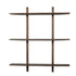 Muubs Hylde Noir Dark stained oil - Mørkbejdset/olie - Eg (EU) - W: 90 H: 100 D: 20 cm - DesignGaragen.dk.