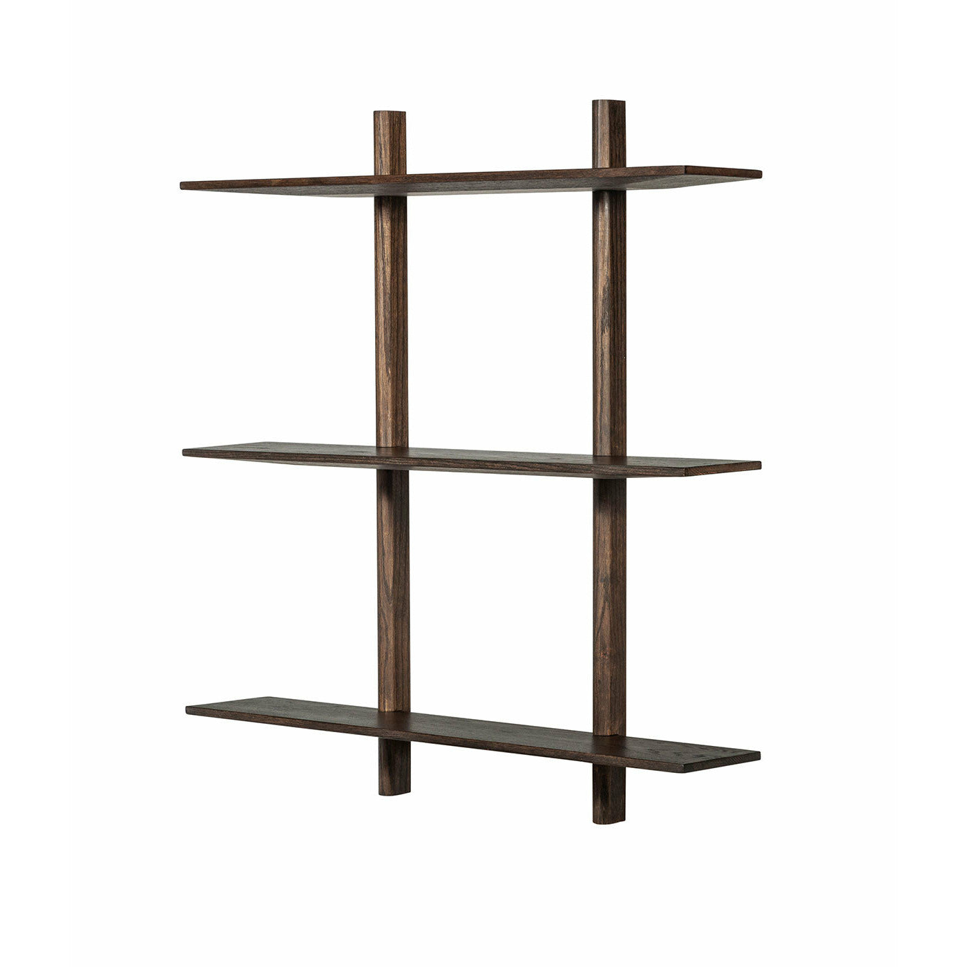 Muubs Hylde Noir Dark stained oil - Mørkbejdset/olie - Eg (EU) - W: 90 H: 100 D: 20 cm - DesignGaragen.dk.