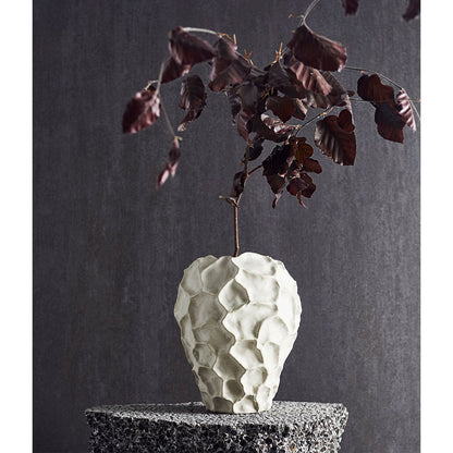 Solo do vaso - baunilha - cerâmica - h: 21,5 Ø: 18 cm