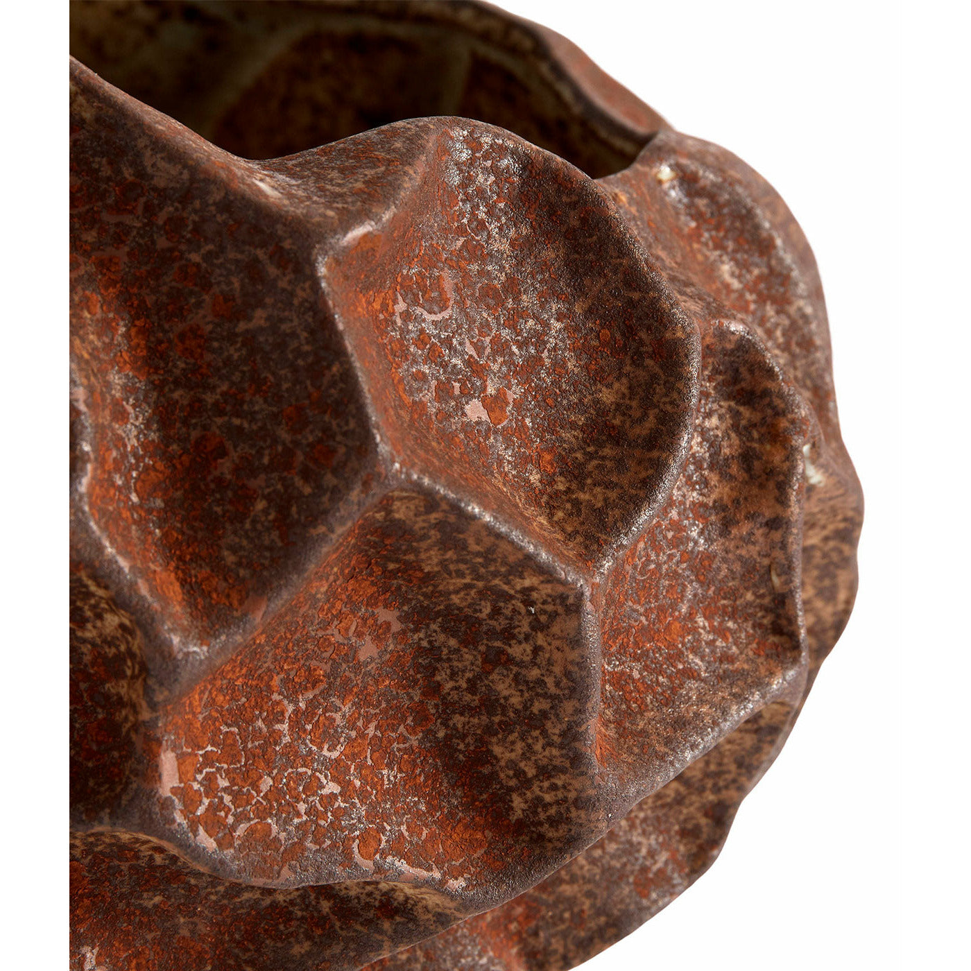 Muubs Krukke Soil - Rust - Keramik - H: 11,5 Ø: 18 cm - DesignGaragen.dk.