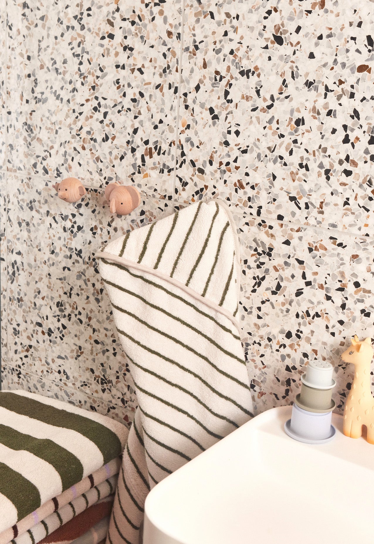 Oyoy Mini Raita Toalha com capuz