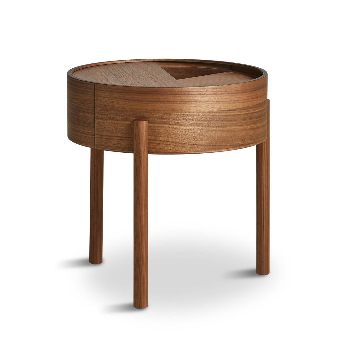 Woud - Mesa lateral do arco (42 cm) - Walnut