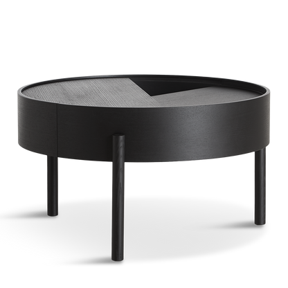 Woud - Arc Coffee Table (66 cm) - Black