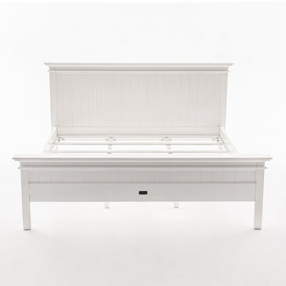 Cama Halifax Branca - Cama de casal grande 200