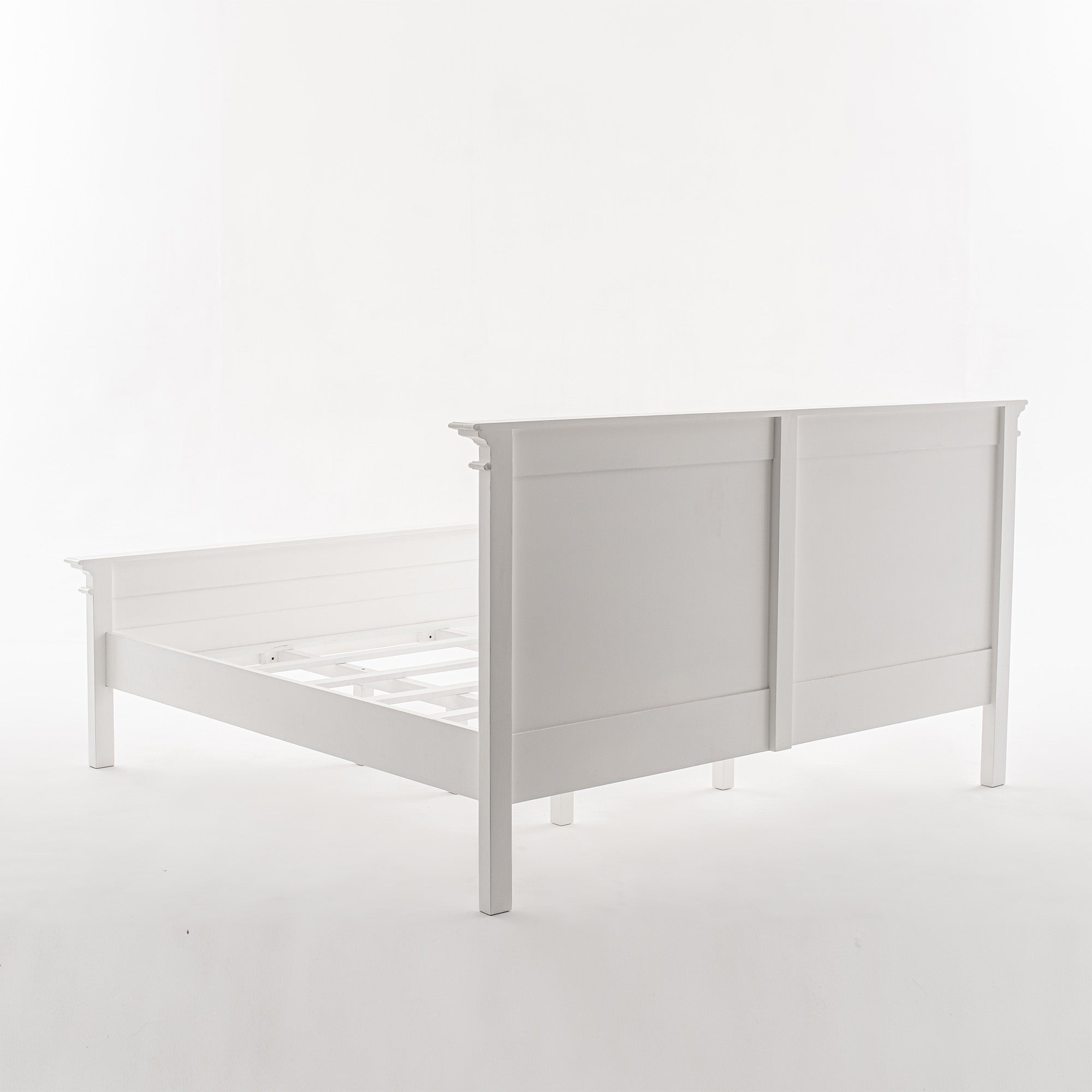 Cama Halifax Branca - Cama de casal grande 200