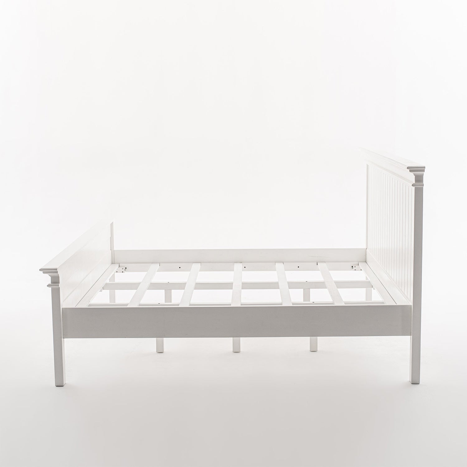 Cama Halifax Branca - Cama de casal grande 200