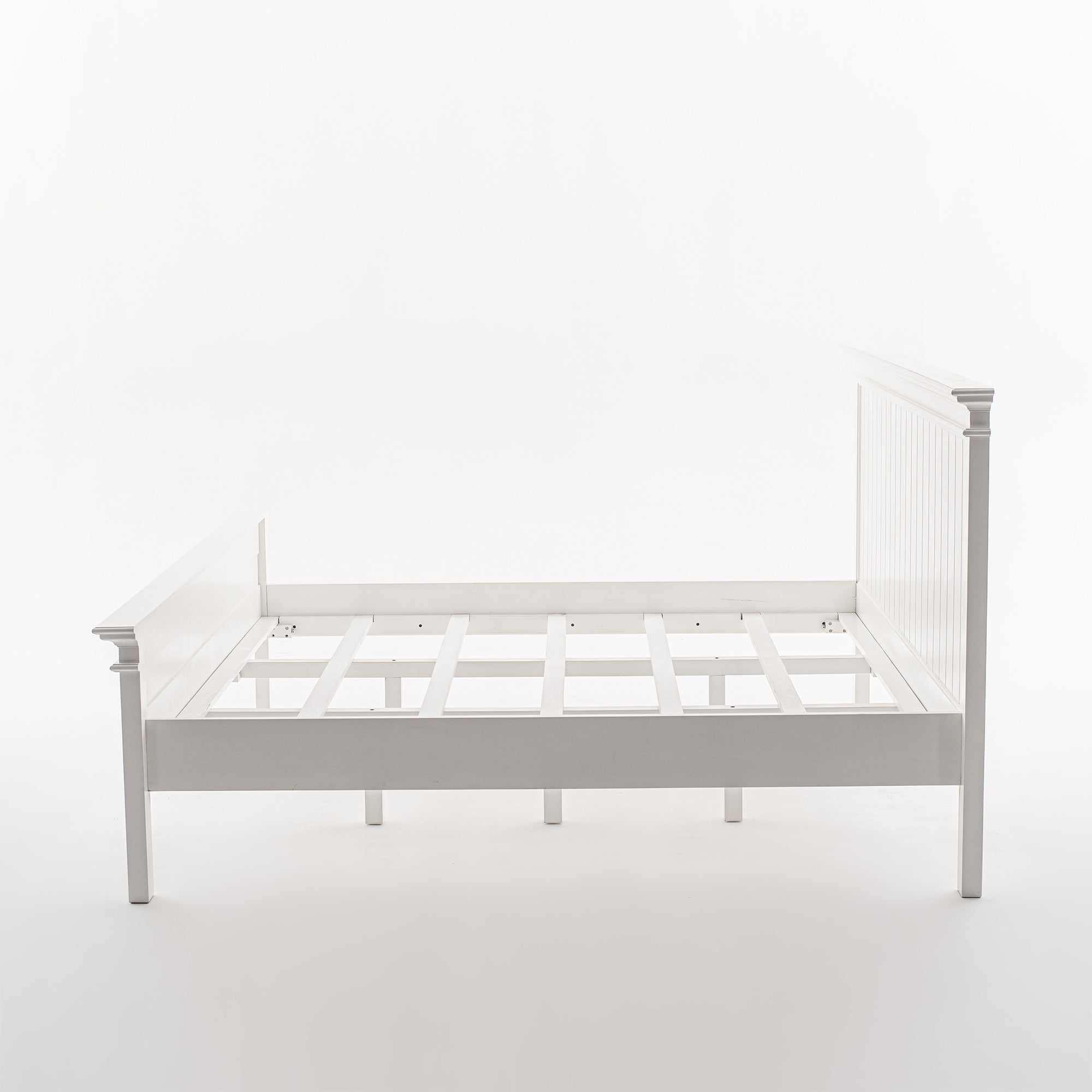 Cama Halifax Branca - Cama de casal grande 200