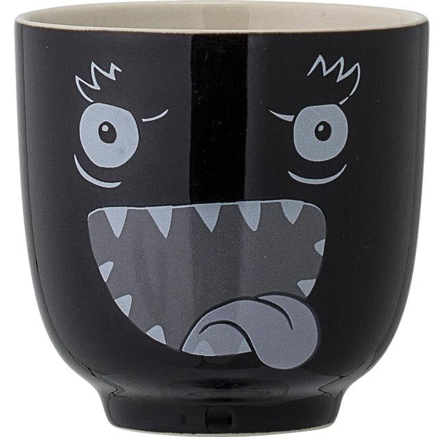 Bloomingville Mini - Monster Cup of Black Stayware Ø7cm