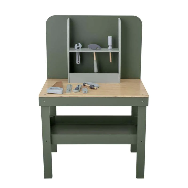 Bloomingville Bubba Værktøjsbænk i Træ (Grøn) - L60xH90xB41 - BLOOMINGVILLE MINI - DesignGaragen.dk