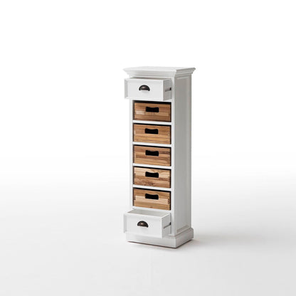 Halifax Høj kommode med 2 skuffer og 5 kurveskuffer - NovaSolo - DesignGaragen.dk