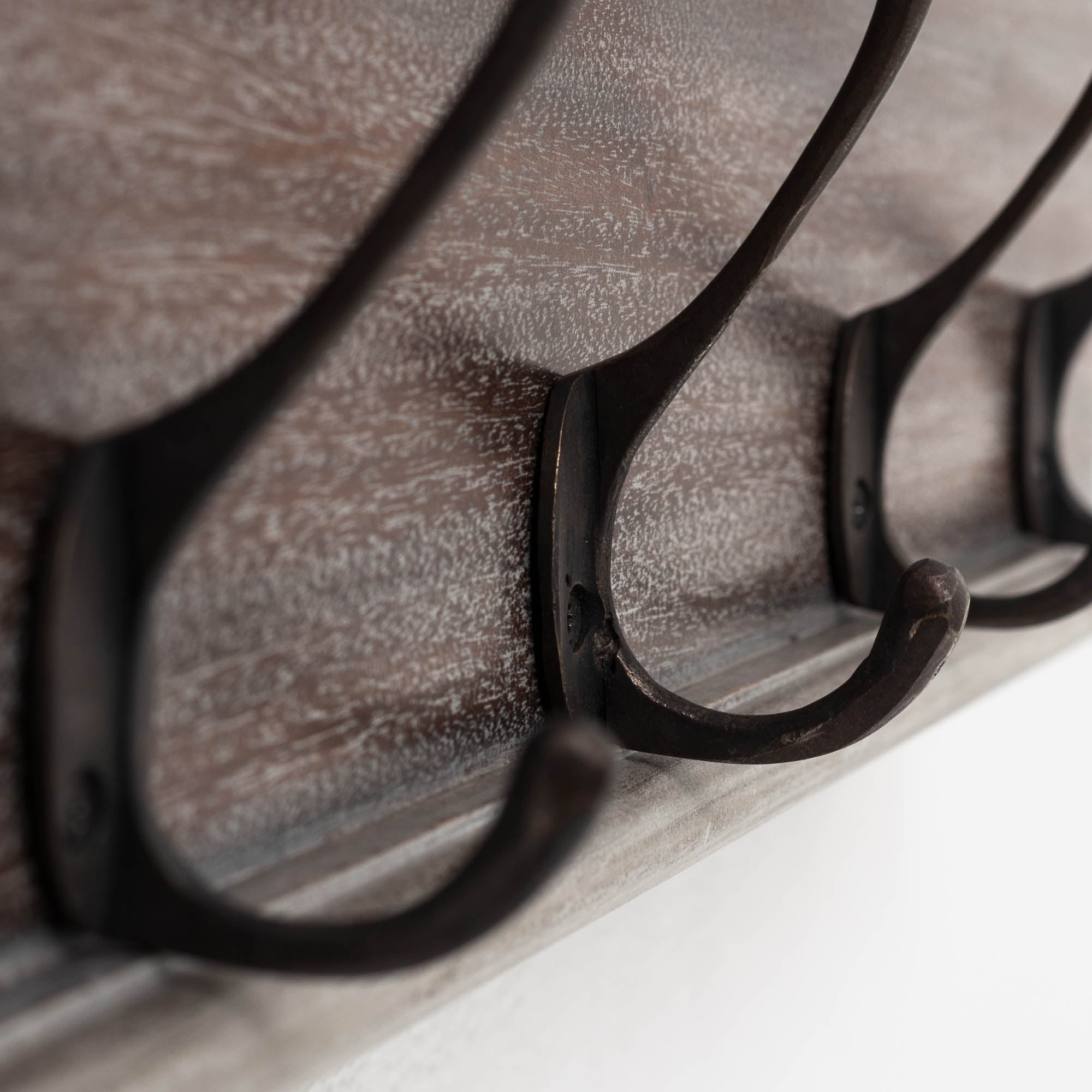 Halifax Knagerække Farve 4 Kroge Naturlig Wash - NovaSolo - DesignGaragen.dk