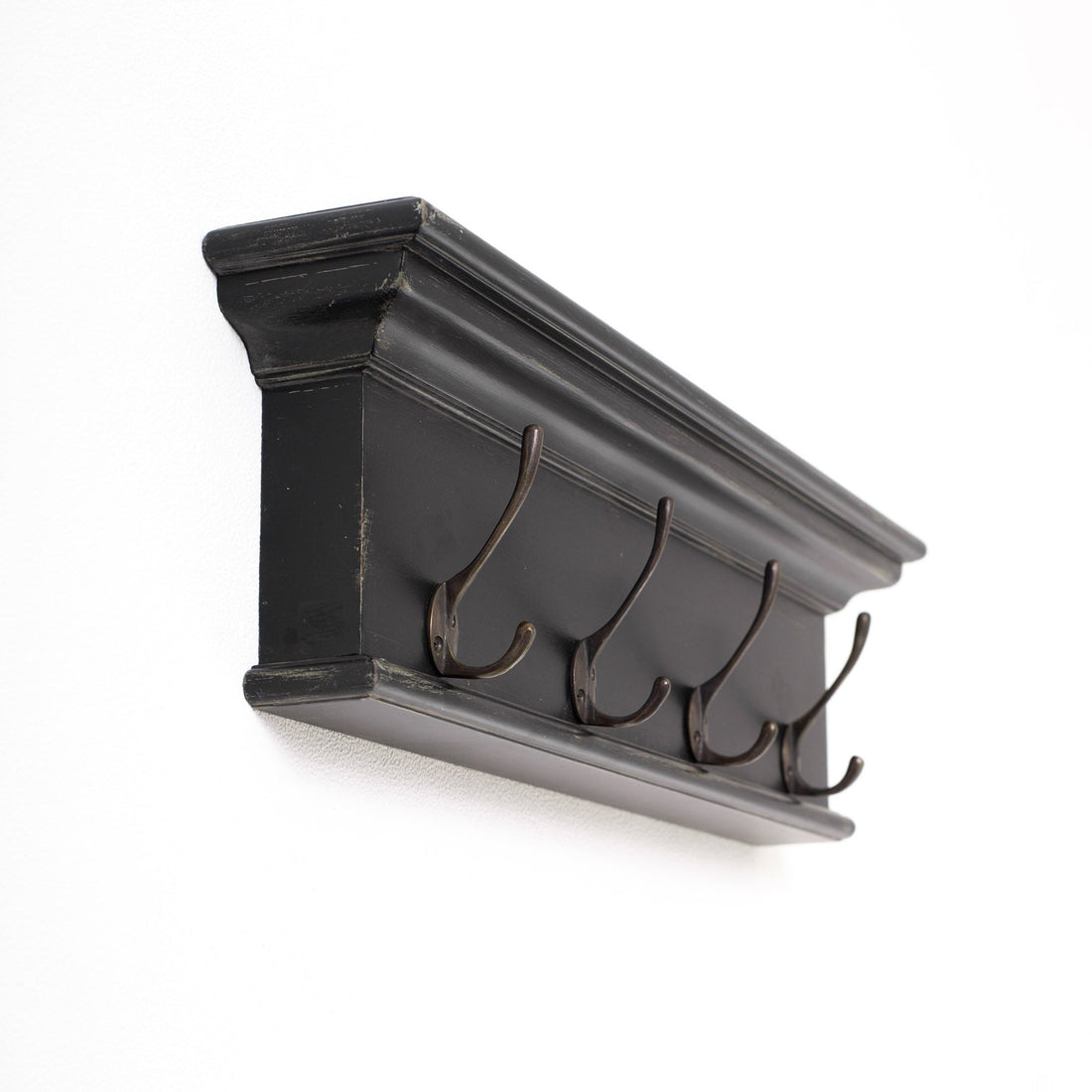Ganchos halifax cor 4 ganchos preto branco antigo