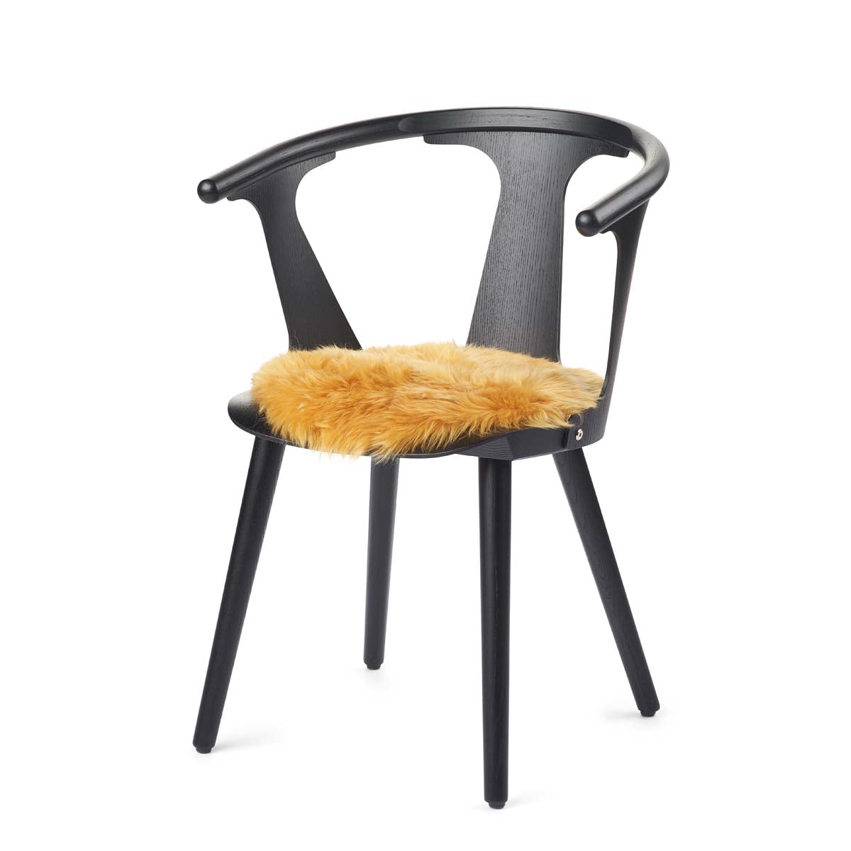 Almofada de assento | Pele de cordeiro | Nova Zelândia | Ø38 cm.