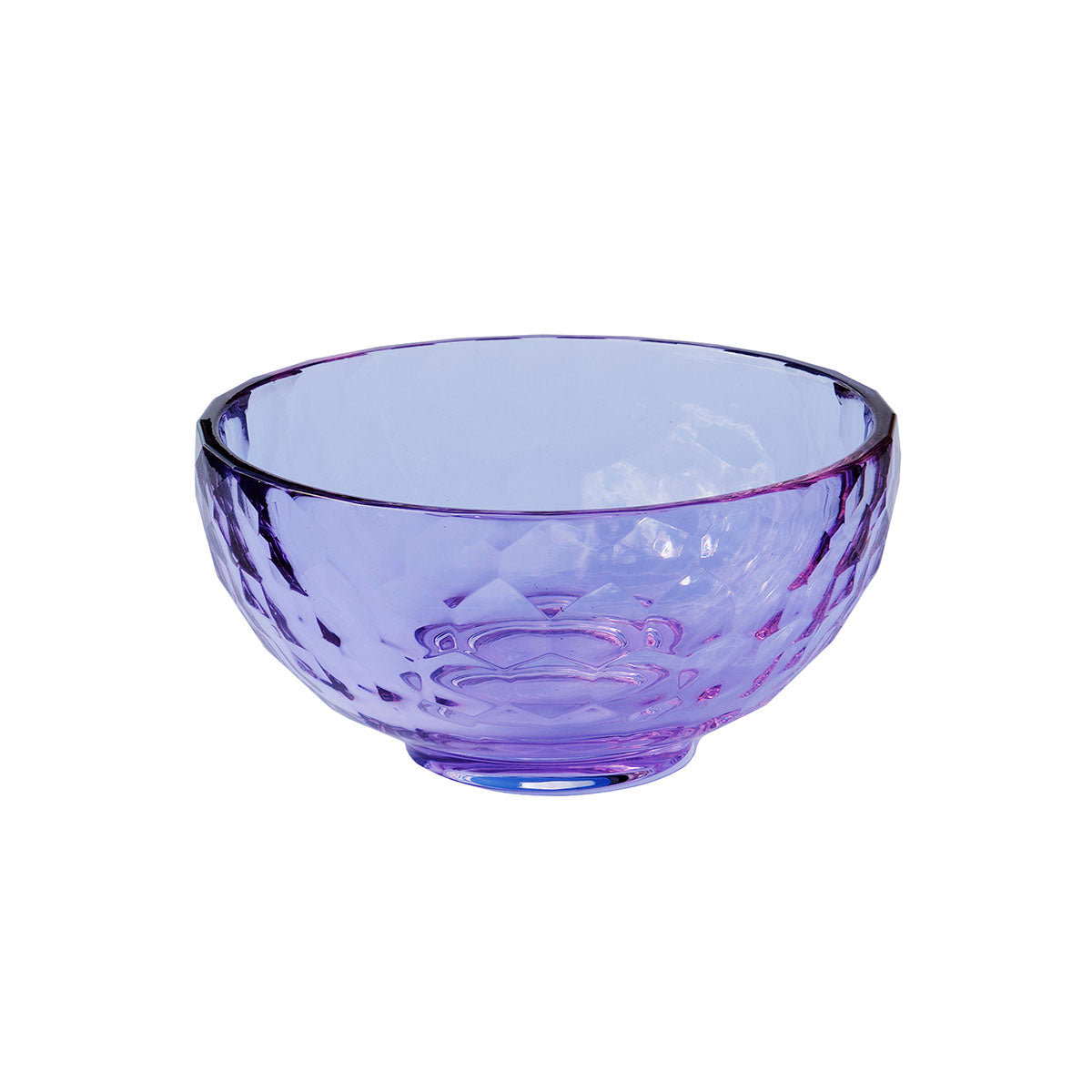 Storm Crystal Bowl Ø12 cm - roxo