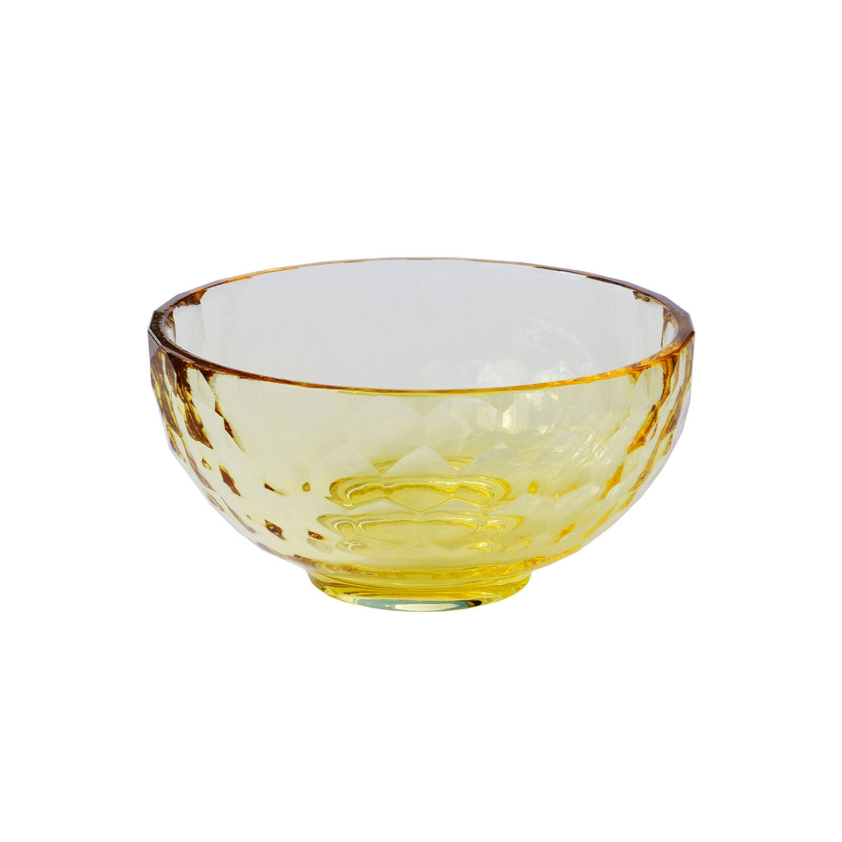 Storm Crystal Bowl Ø12 cm - Amarelo