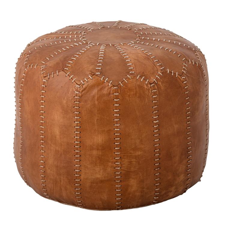 Bloomingville - Coby Puff, Padadas, almofada de assento, cabra B60xh35 cm