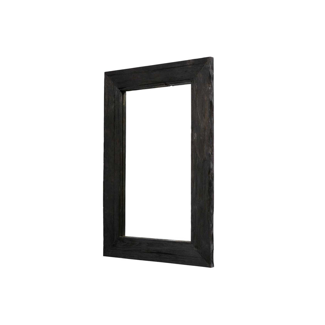 Muubs - Modelo de espelho Aino (quadro de teca preto) - 60x90 cm