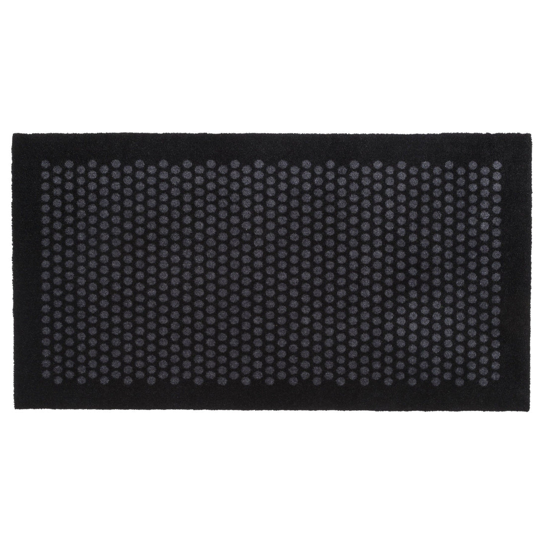 GULVMÅTTE 67 x 120 CM - DOTS/BLACK GREY - Tica Copenhagen - DesignGaragen.dk