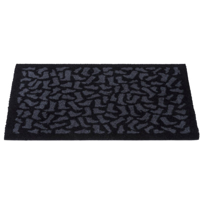 GULVMÅTTE 60 X 90 CM - FOOTWEAR/BLACK GREY - Tica Copenhagen - DesignGaragen.dk