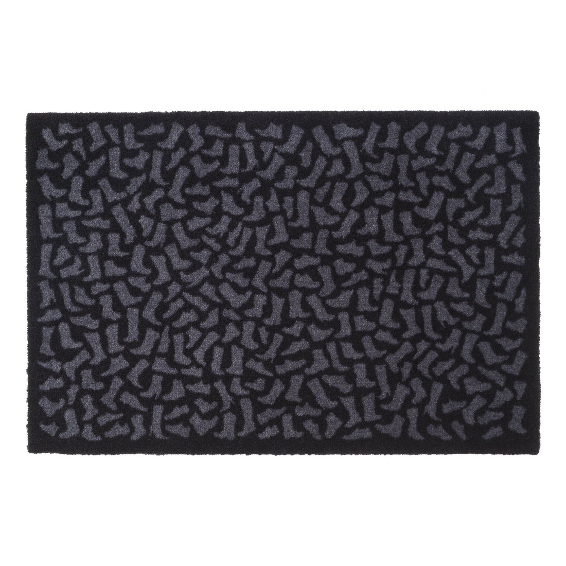 GULVMÅTTE 60 X 90 CM - FOOTWEAR/BLACK GREY - Tica Copenhagen - DesignGaragen.dk