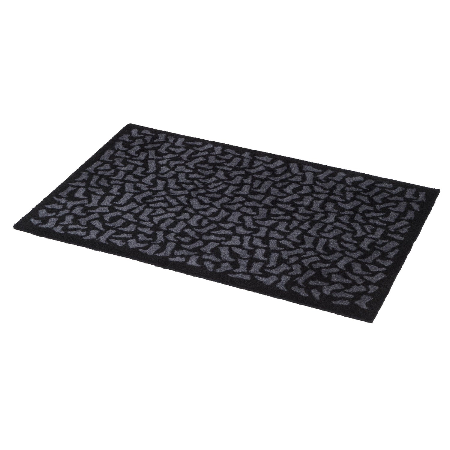 GULVMÅTTE 60 X 90 CM - FOOTWEAR/BLACK GREY - Tica Copenhagen - DesignGaragen.dk