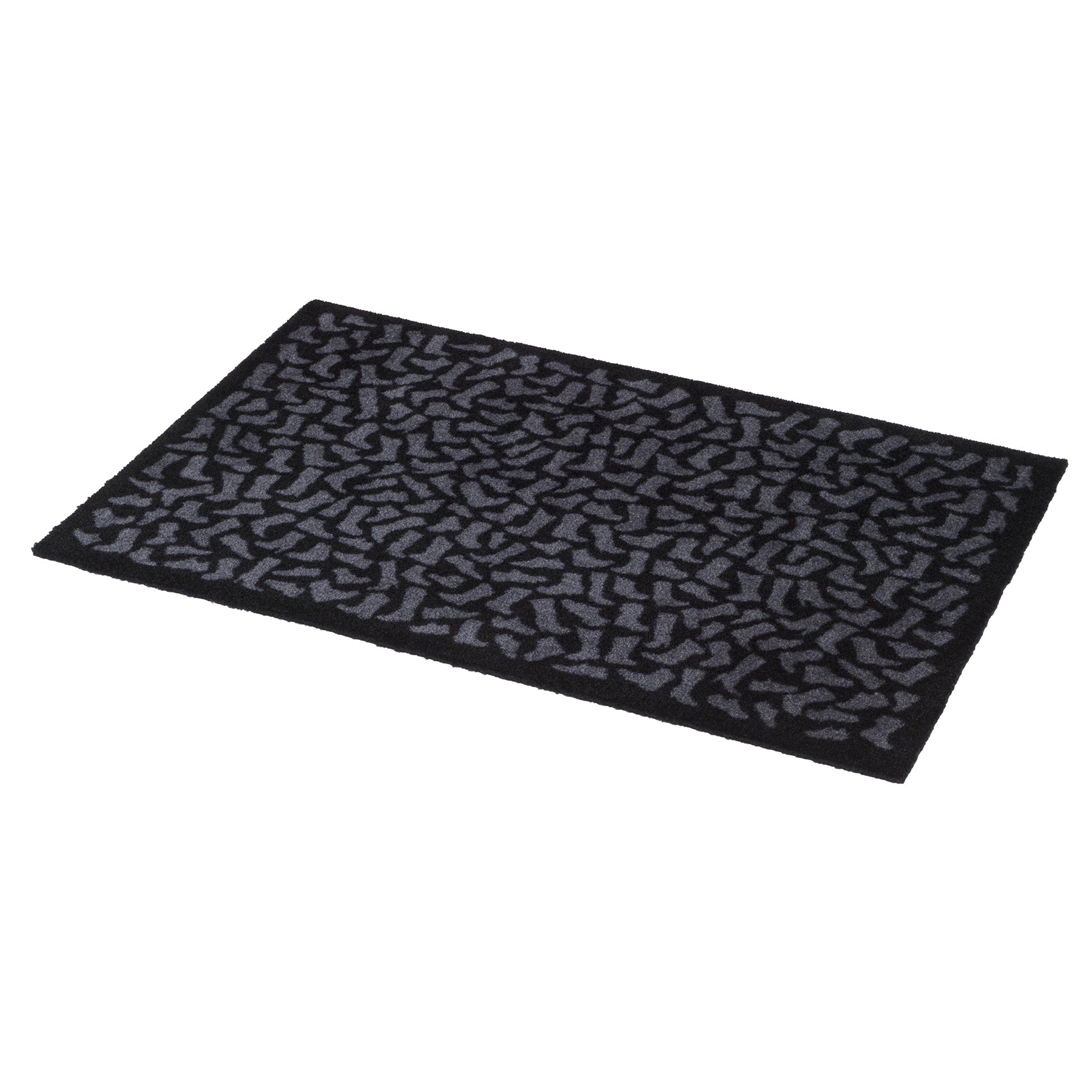 GULVMÅTTE 60 X 90 CM - FOOTWEAR/BLACK GREY - Tica Copenhagen - DesignGaragen.dk