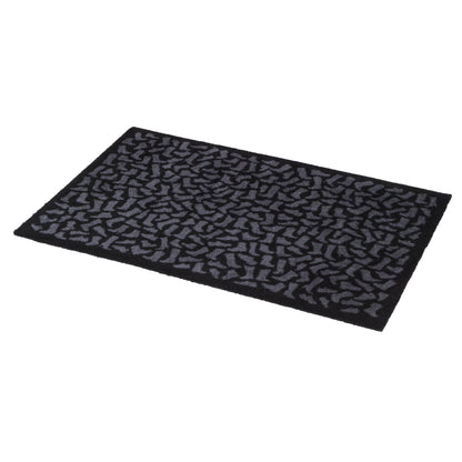 GULVMÅTTE 60 X 90 CM - FOOTWEAR/BLACK GREY - Tica Copenhagen - DesignGaragen.dk