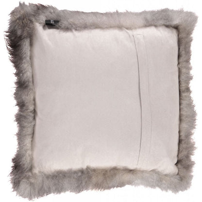 Travesseiro | Pele de cordeiro | Cabelo curto | Tibete | 40x40 cm.