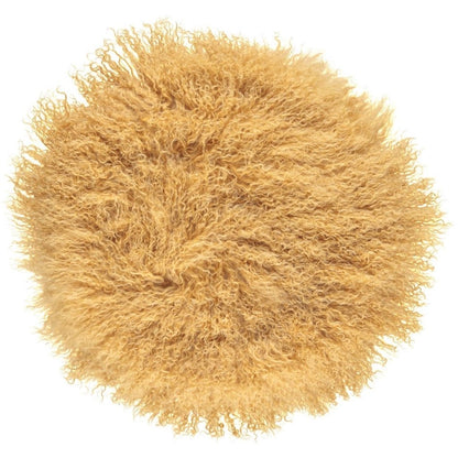 Travesseiro | Pele de cordeiro | Tibete | Ø62 cm.