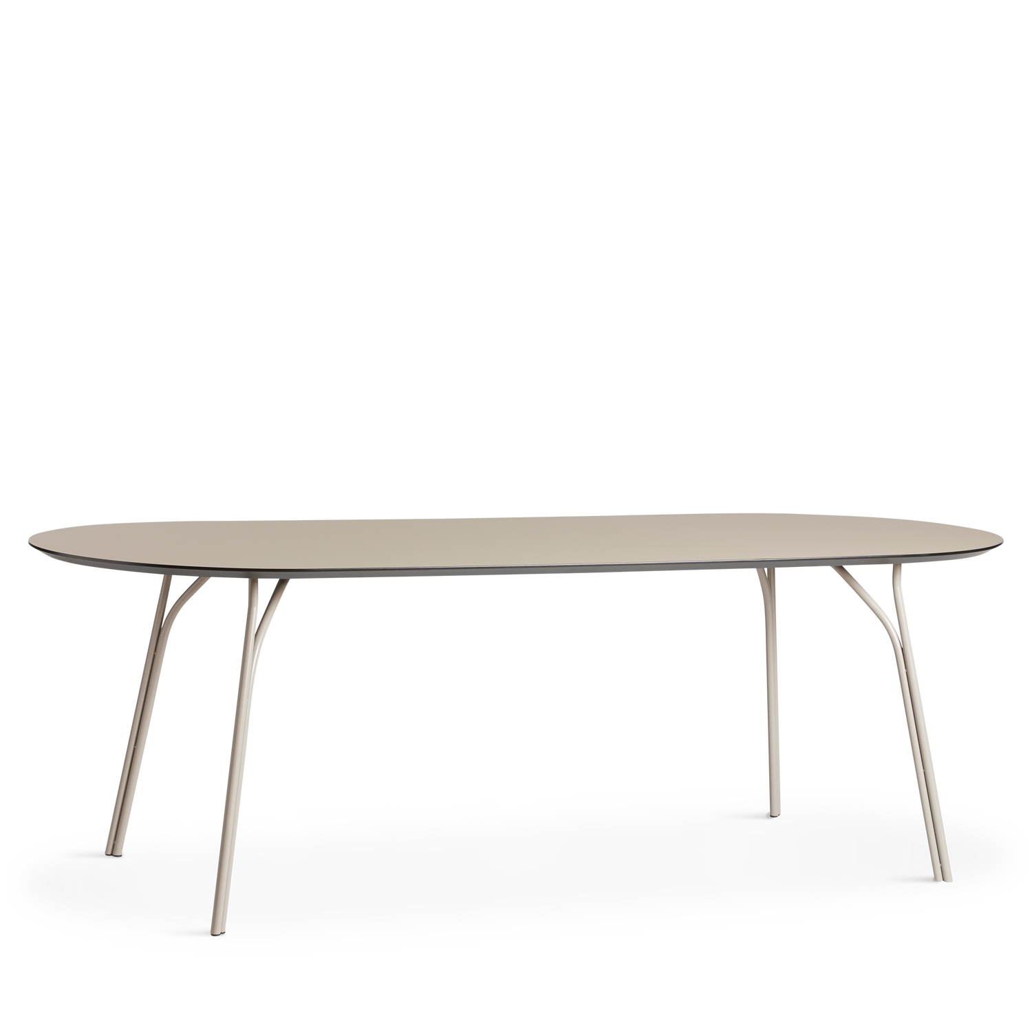 WOUD - Tree dining table (220 cm) - Beige/beige - WOUD - DesignGaragen.dk