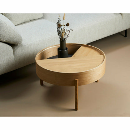 Woud - Arc Coffee Table (66 cm) - carvalho oleado