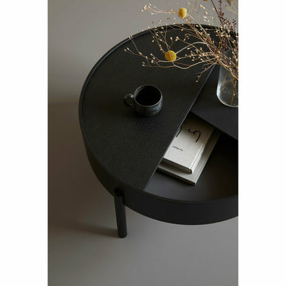 Woud - Arc Coffee Table (66 cm) - Black