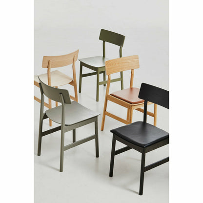 WOUD - Pause dining chair 2.0 - Olive green - WOUD - DesignGaragen.dk