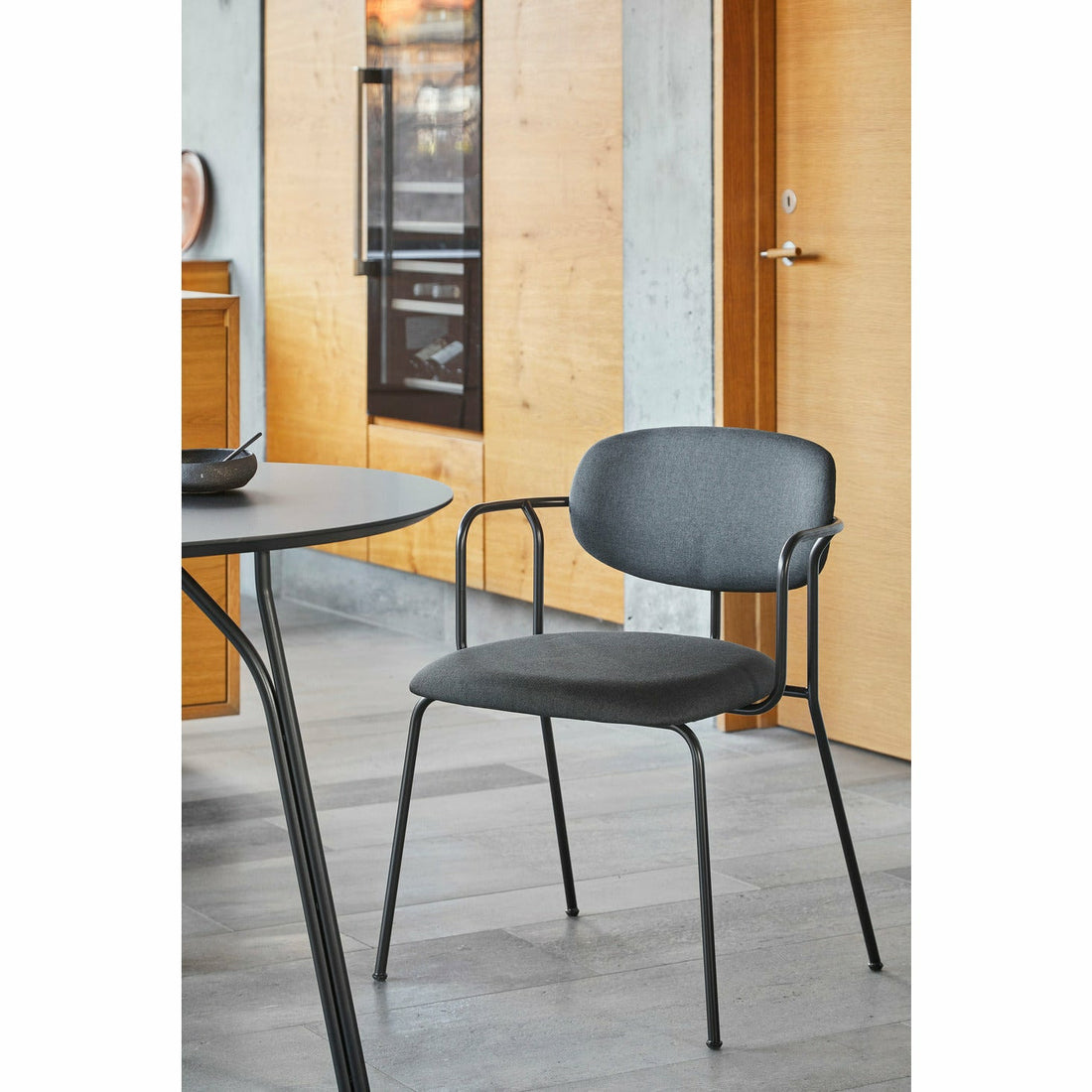 WOUD - Frame dining chair - Dark grey - WOUD - DesignGaragen.dk