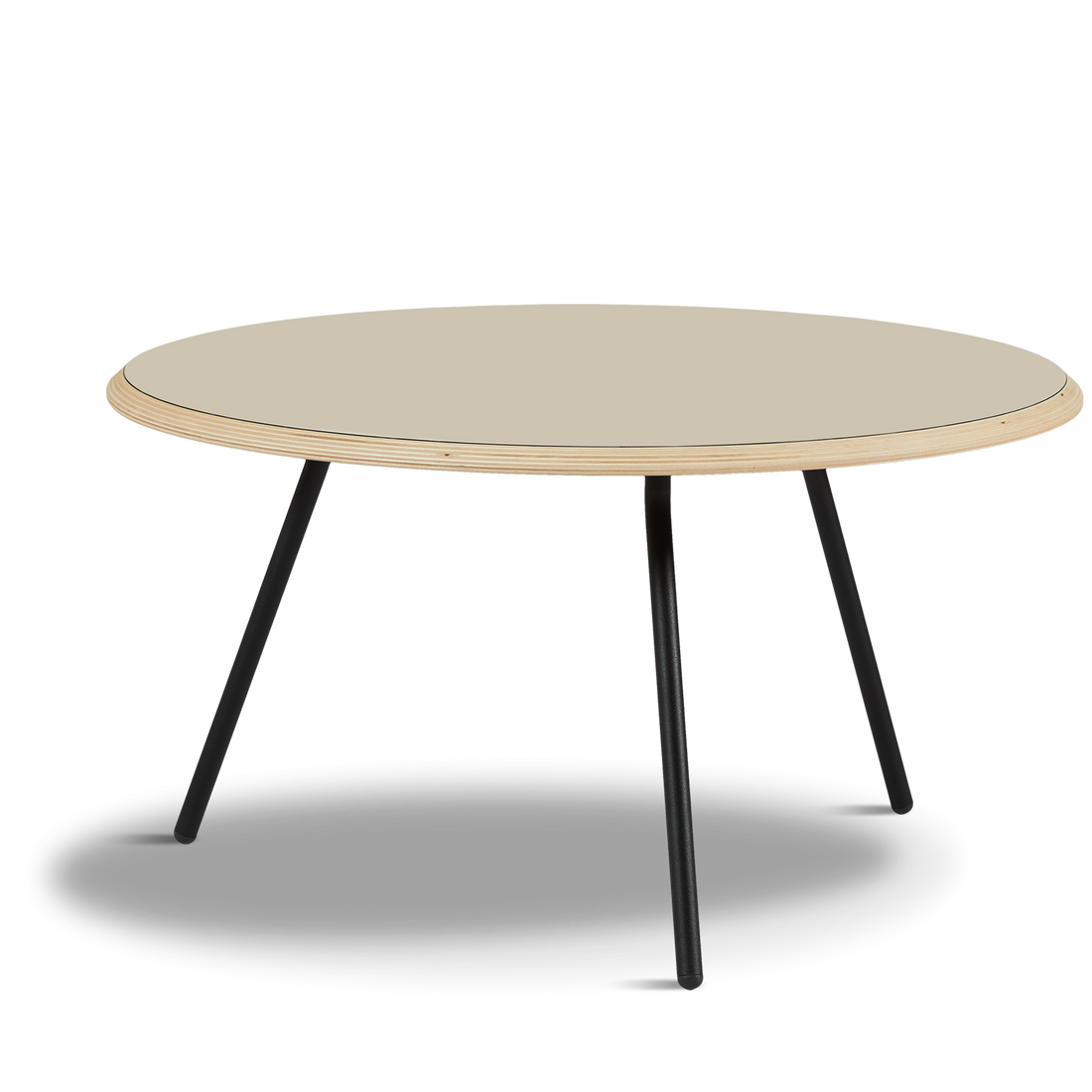 Woud - Sentound Coffee Table - bege (Ø75xh40,50)