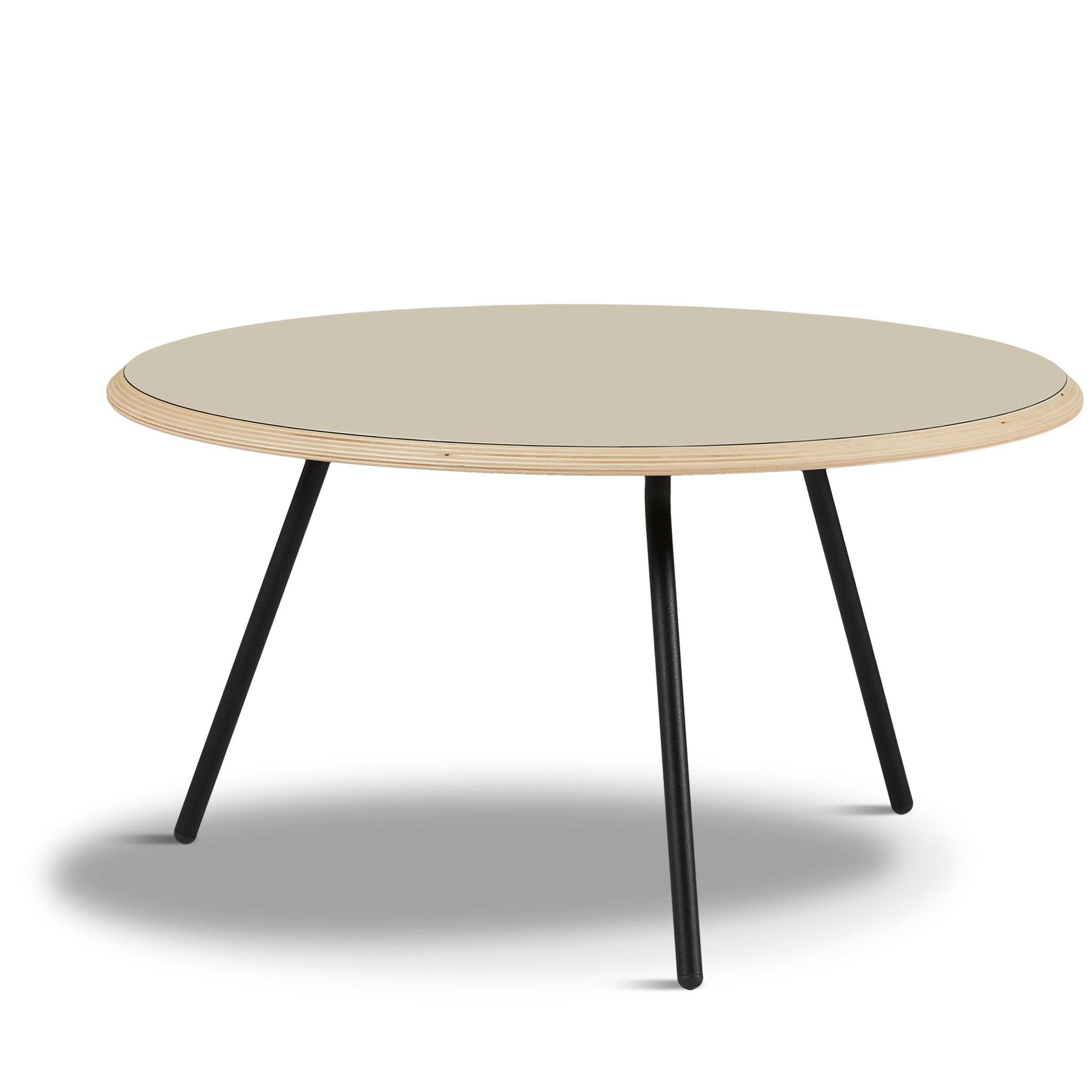Woud - Sentound Coffee Table - bege (Ø75xh40,50)