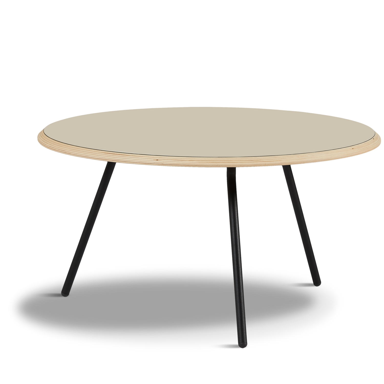 Woud - Sentound Coffee Table - bege (Ø75xh40,50)