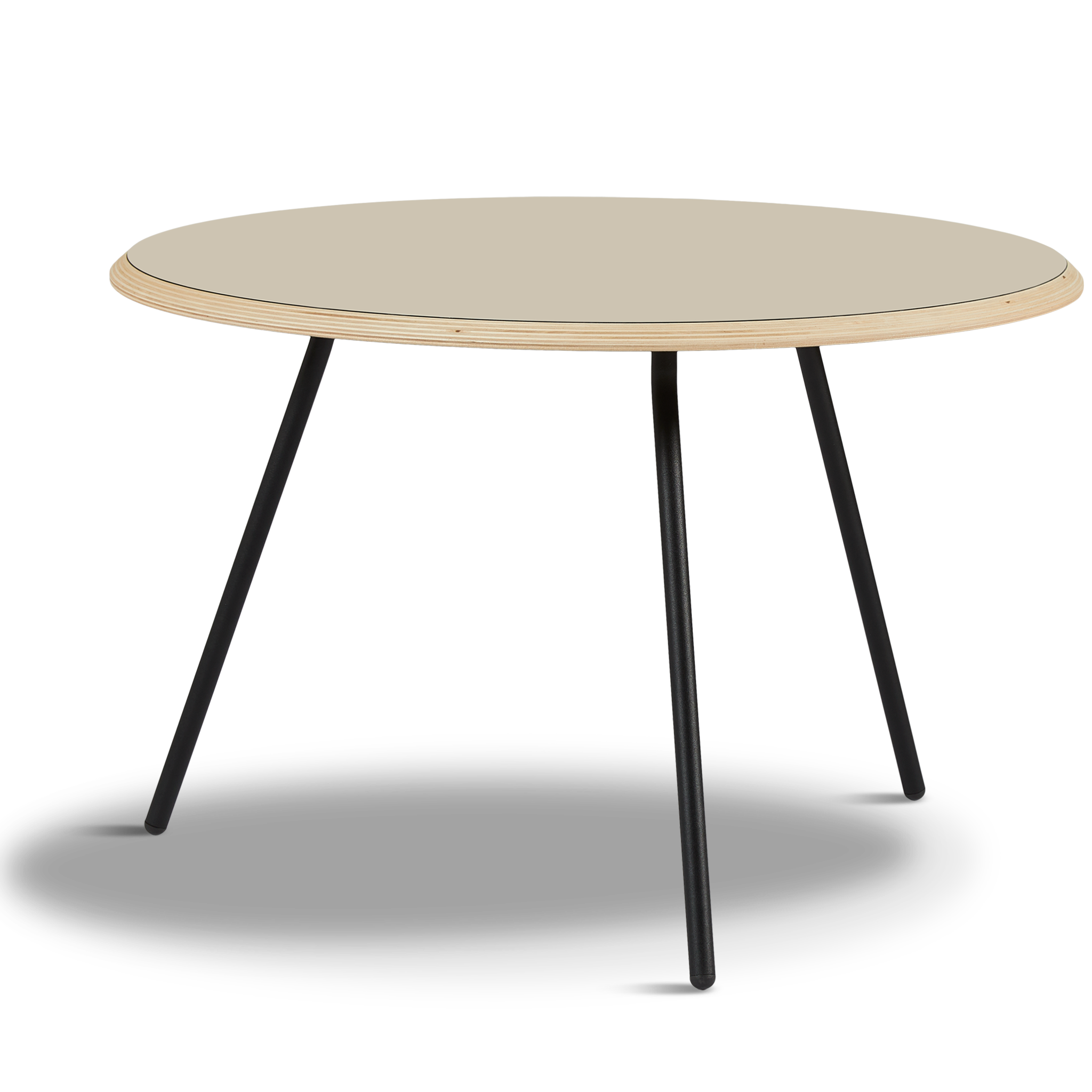 Woud - Sentound Coffee Table - bege (Ø75xh49)