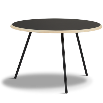 Woud - Sentound Coffee Table - Black (Ø75xh49)